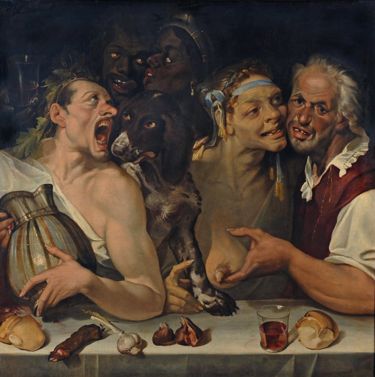 Compagnie joyeuse - Bartolomeo Passarotti