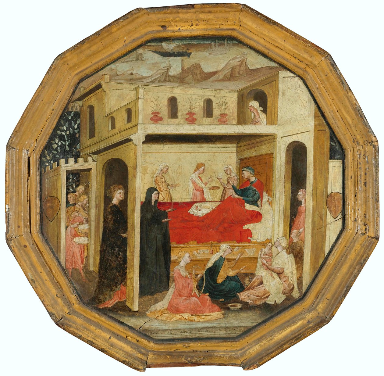 Desco da parto (recto) - Bartolomeo di Fruosino