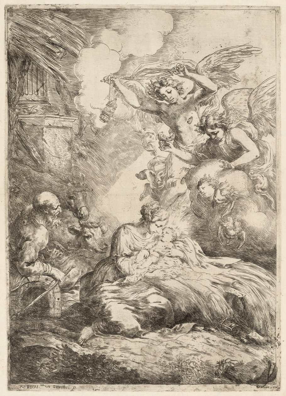 La Nativité - Bartolomeo Biscaino