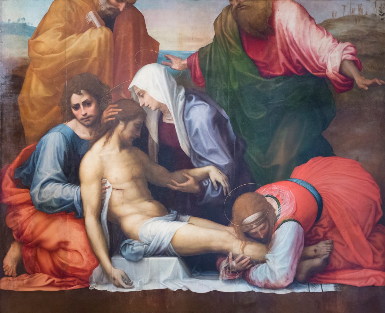 Lamentation sur le Christ mort - Bartolomeo Fra