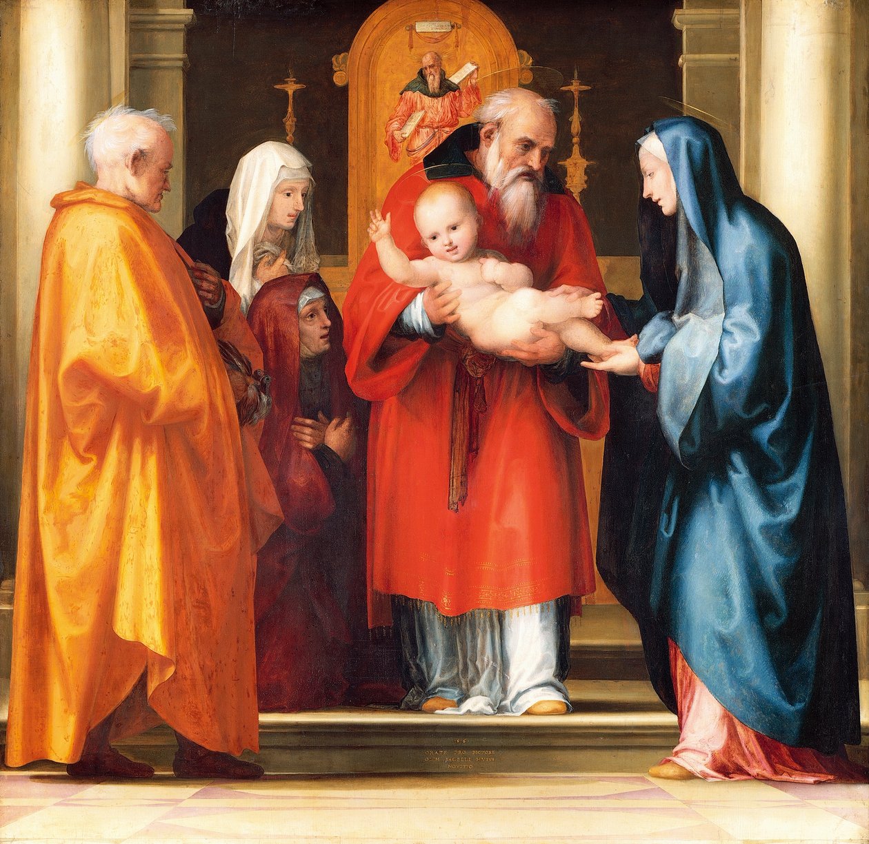 Présentation de Jésus au Temple (détail) - Bartolomeo Fra