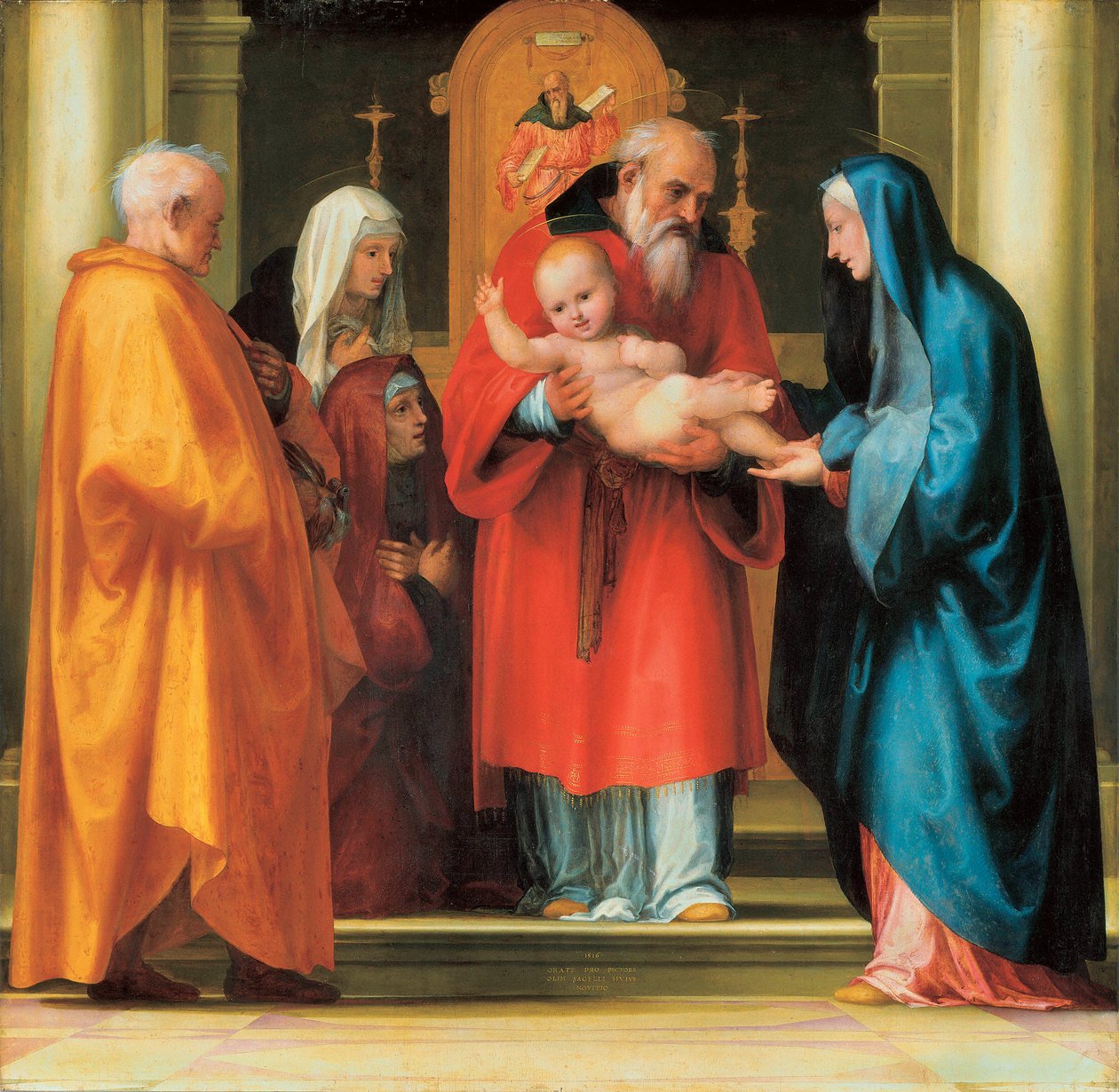 Présentation de Jésus au Temple (détail) - Bartolomeo Fra