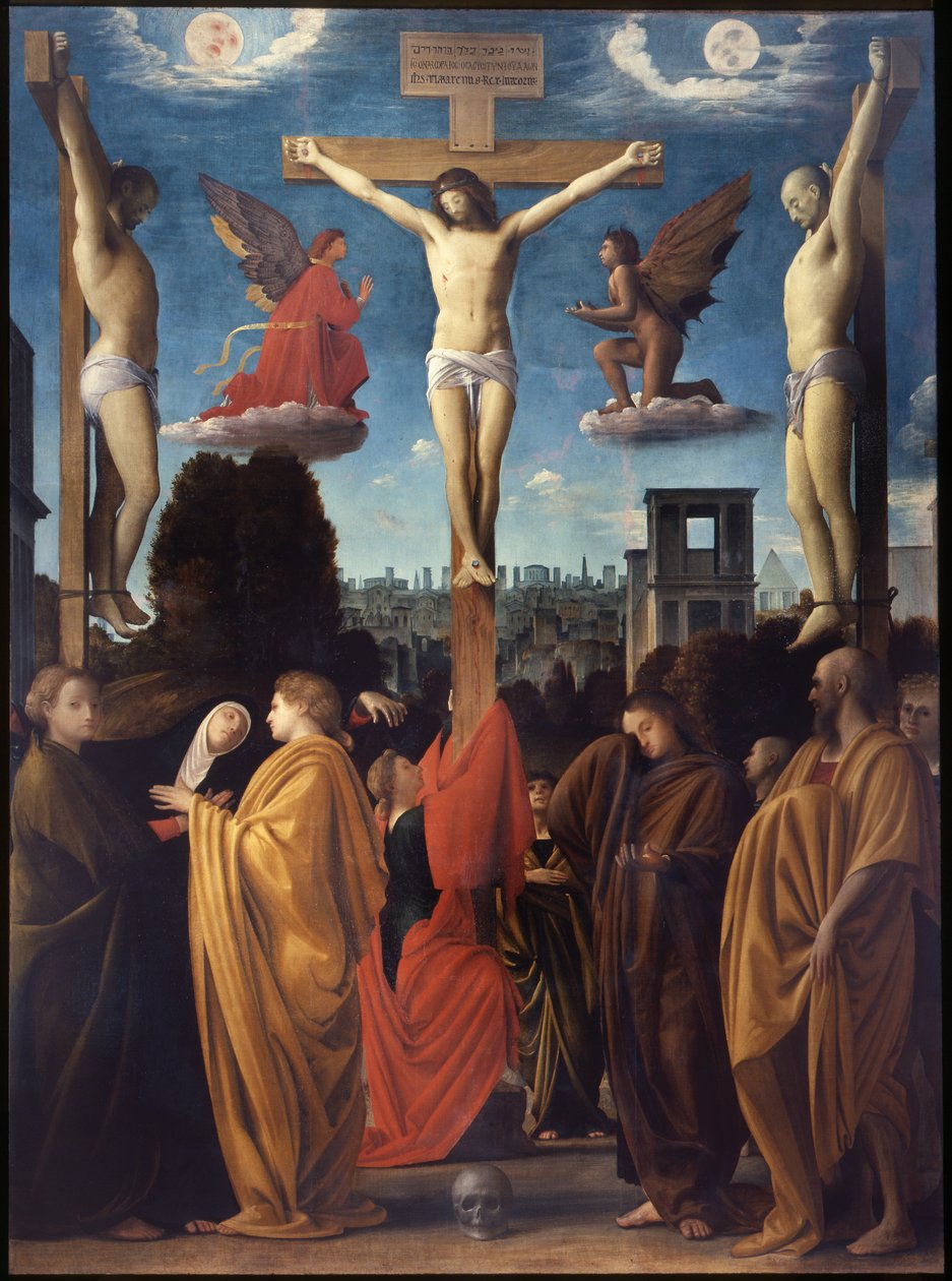 Crucifixion - Bartolomeo Suardi Bramantino