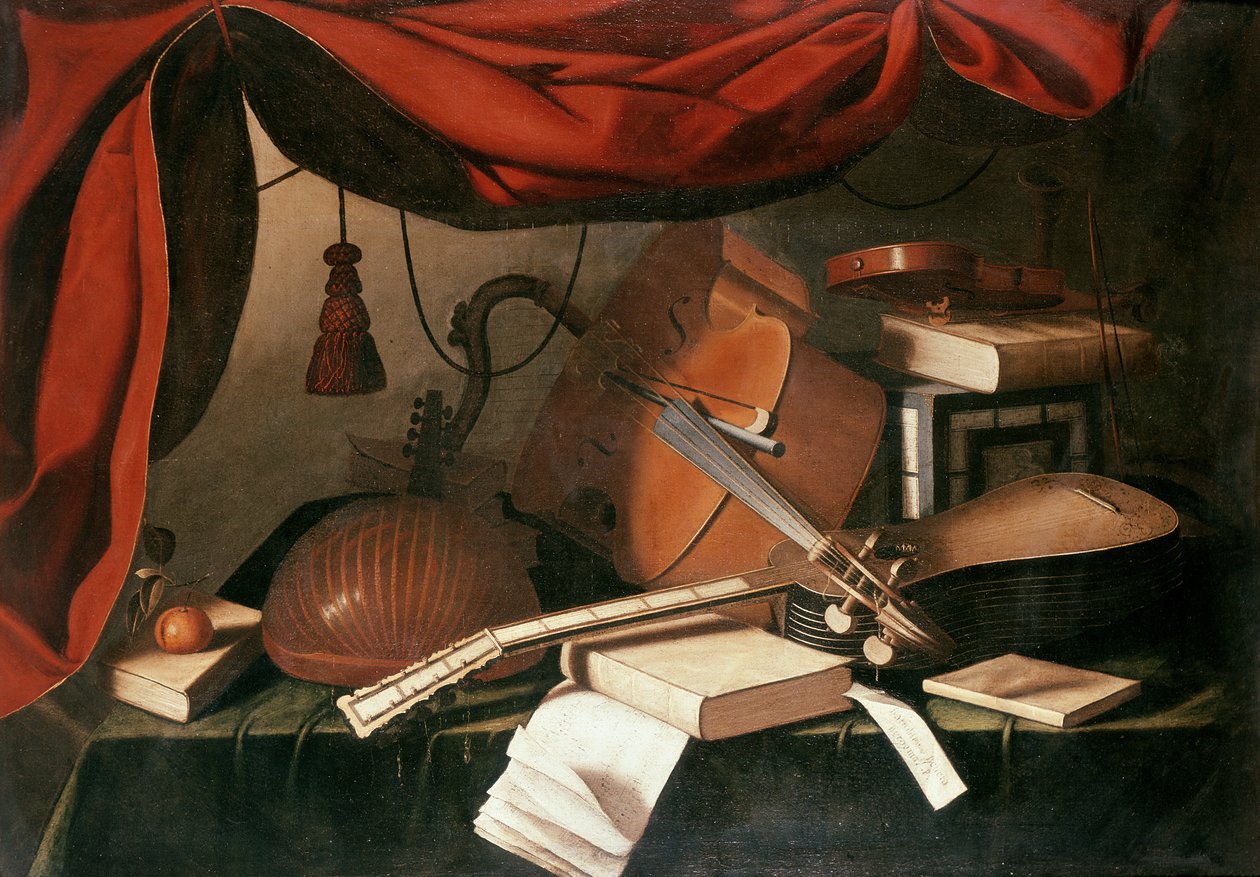 Nature morte musicale - Bartolommeo Bettera