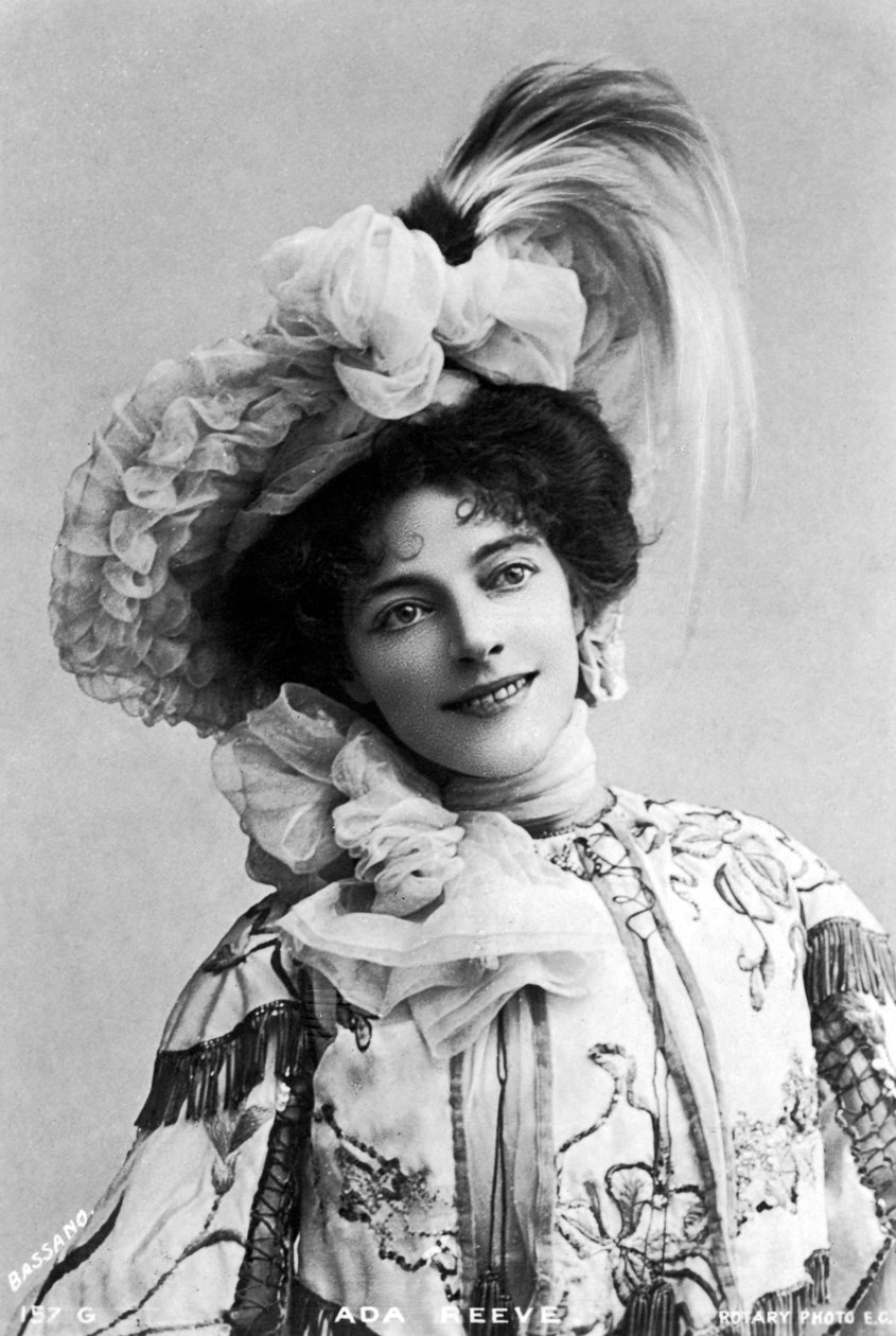 Ada Reeve 1873-1966, actrice anglaise, 1903 - Bassano Studio