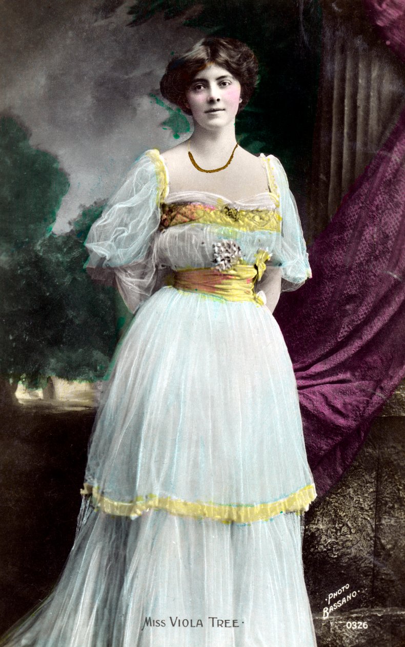 Viola Tree 1885-1938, actrice anglaise, 1906 - Bassano Studio