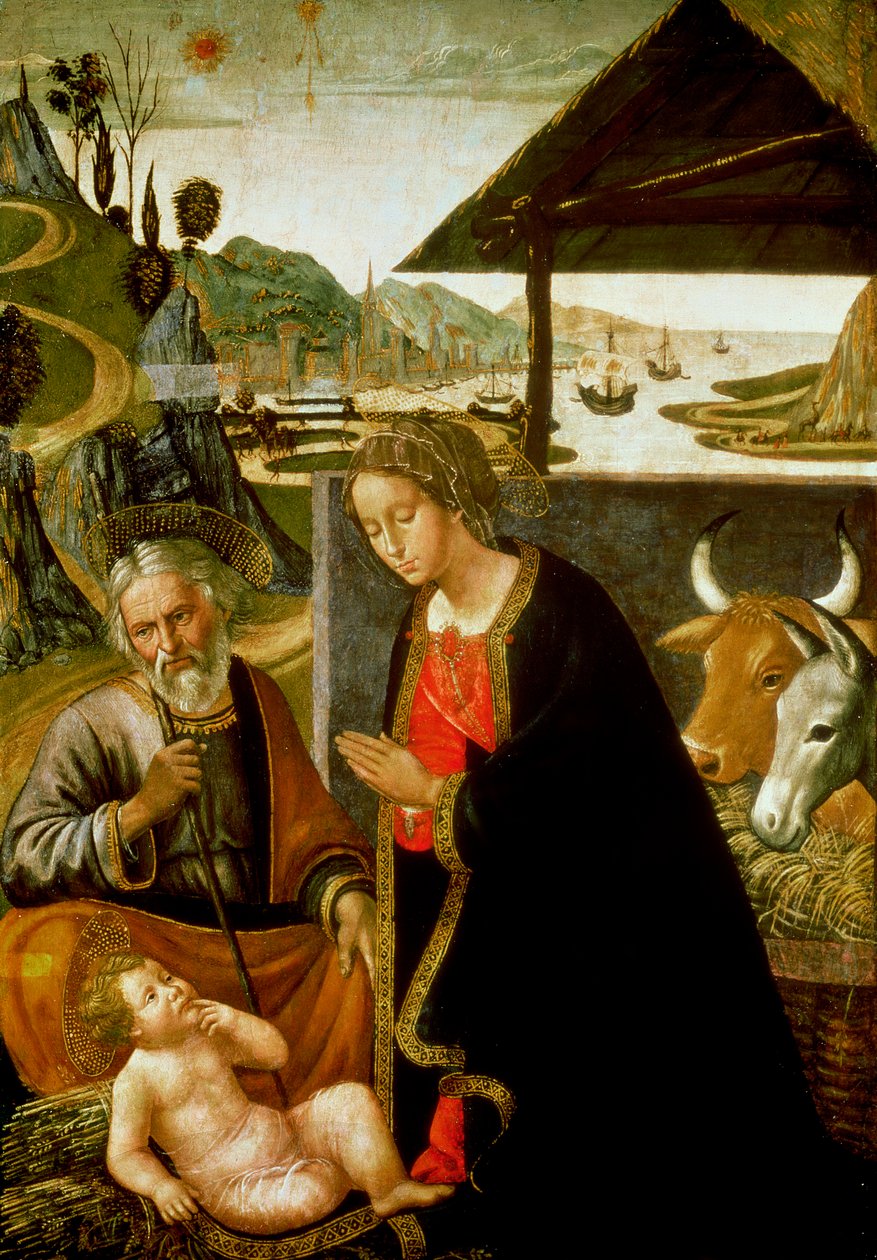Nativité, c.1490 - Bastiano Mainardi
