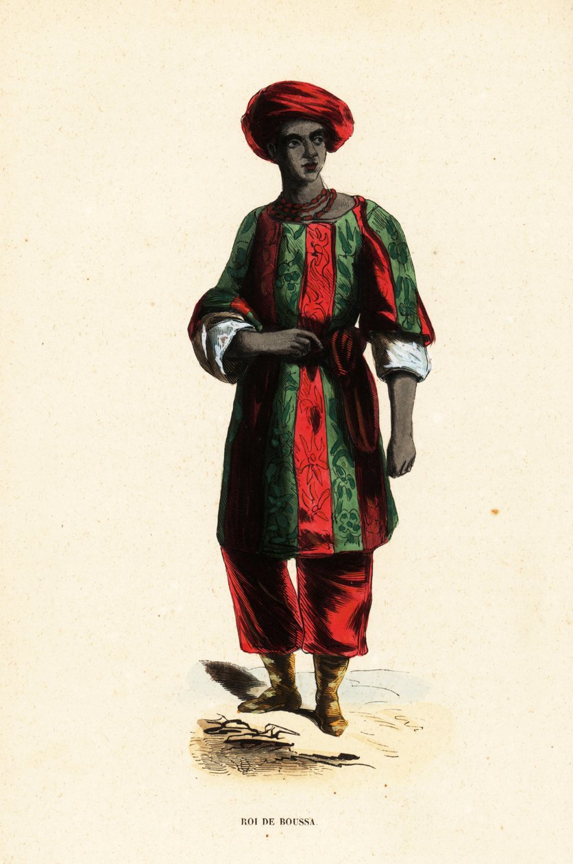 Roi du peuple Hausa - Belgian School