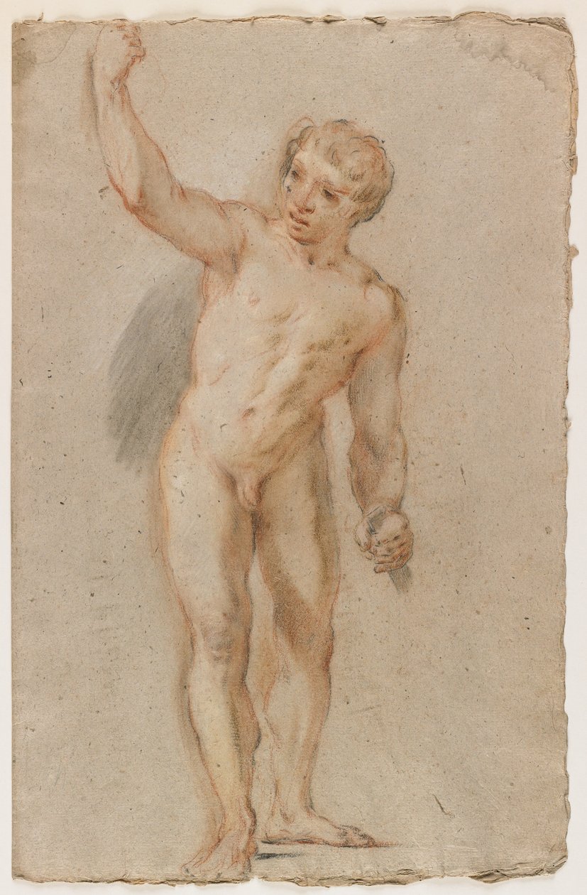 Homme nu debout - Benedetto Luti