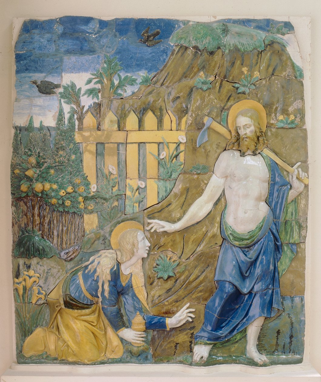Noli me tangere - Benedetto workshop of Buglioni