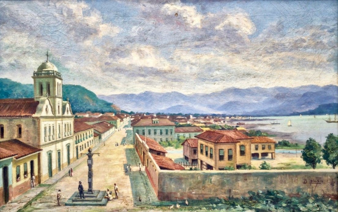 Igreja do Carmo e Pelourinho - Benedito Calixto