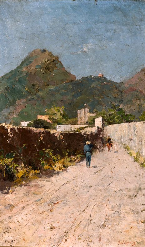 Une route en Italie - Beniamino Parlagreco
