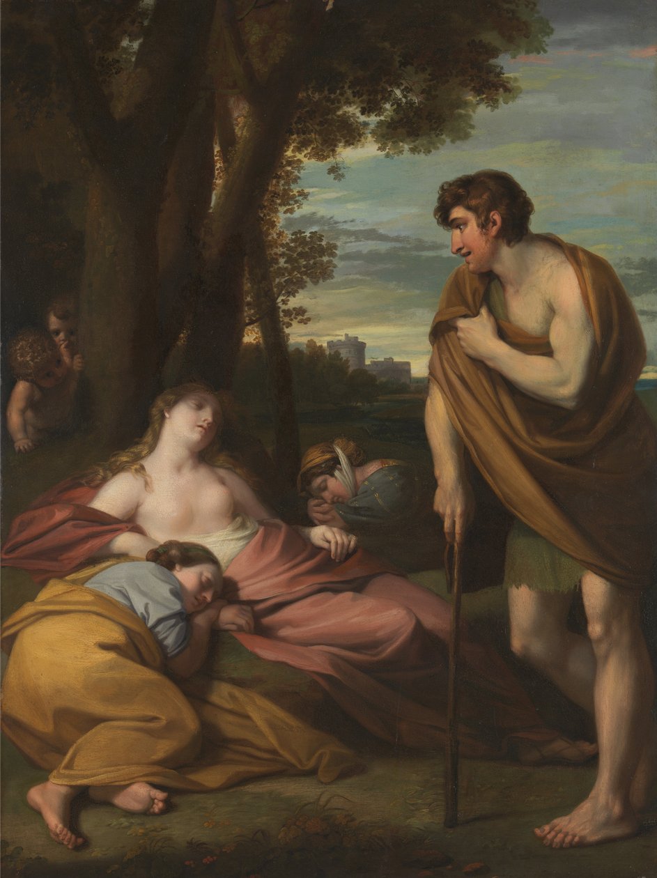 Cymon et Iphigénie - Benjamin West