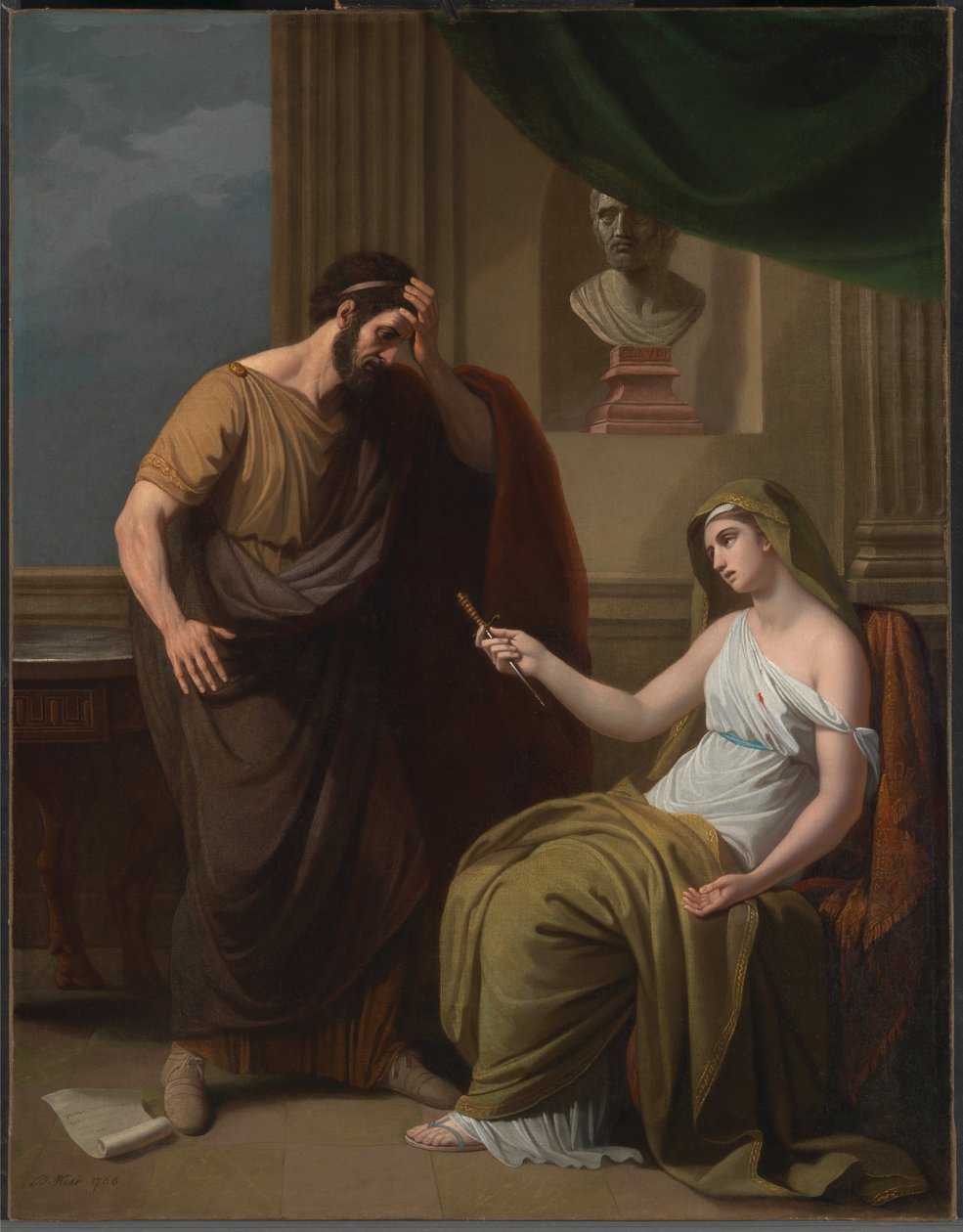 Paetus et Arria - Benjamin West