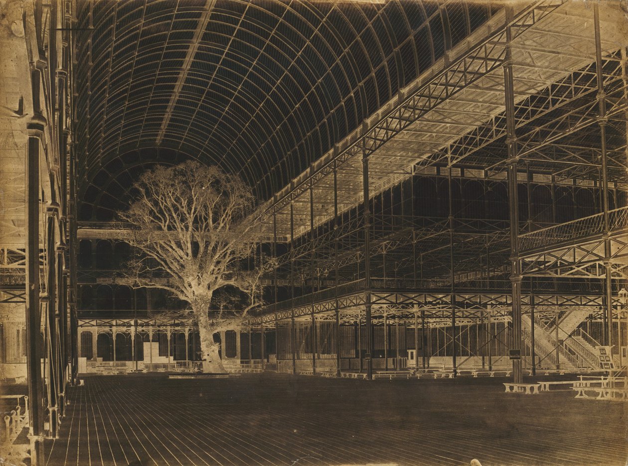 Palais de Cristal, Hyde Park, Transept, 1852 - Benjamin Brecknell Turner