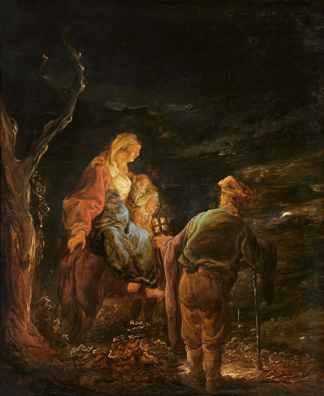Repos lors de la fuite en Égypte - Benjamin Gerritsz Cuyp