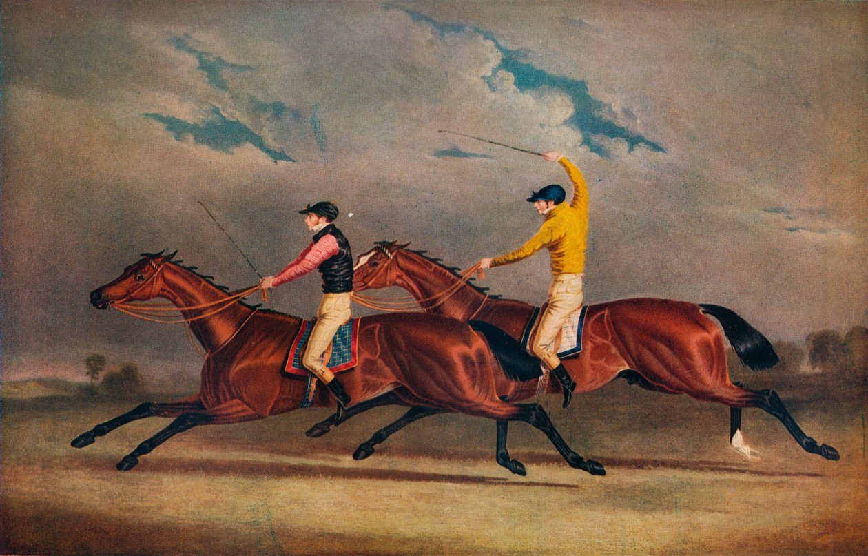 Matilda battant Mameluke, St. Leger, 1827 - Benjamin Herring
