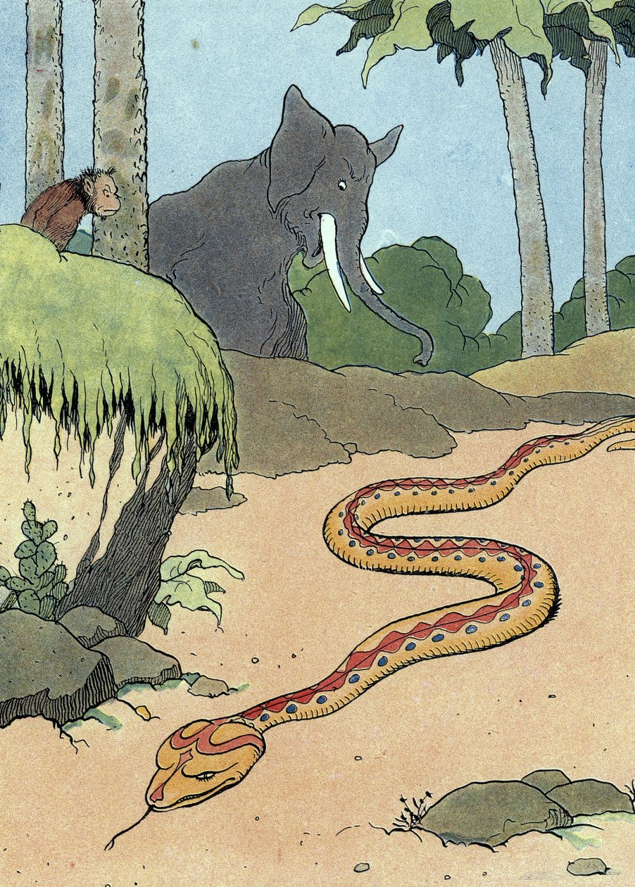 Le serpent dans le jardin d