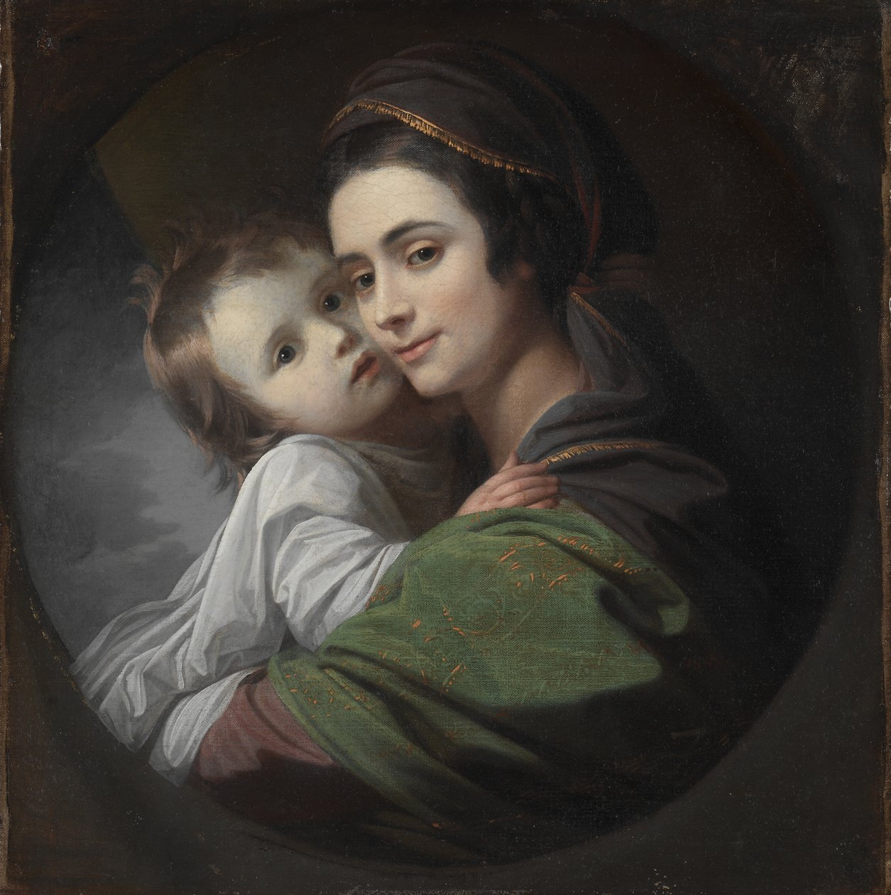 Elizabeth Shewell West et son fils, Raphael - Benjamin West