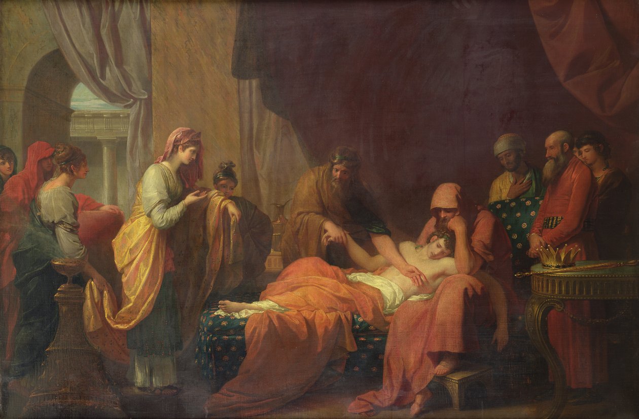 Érasistrate de Céos - Benjamin West