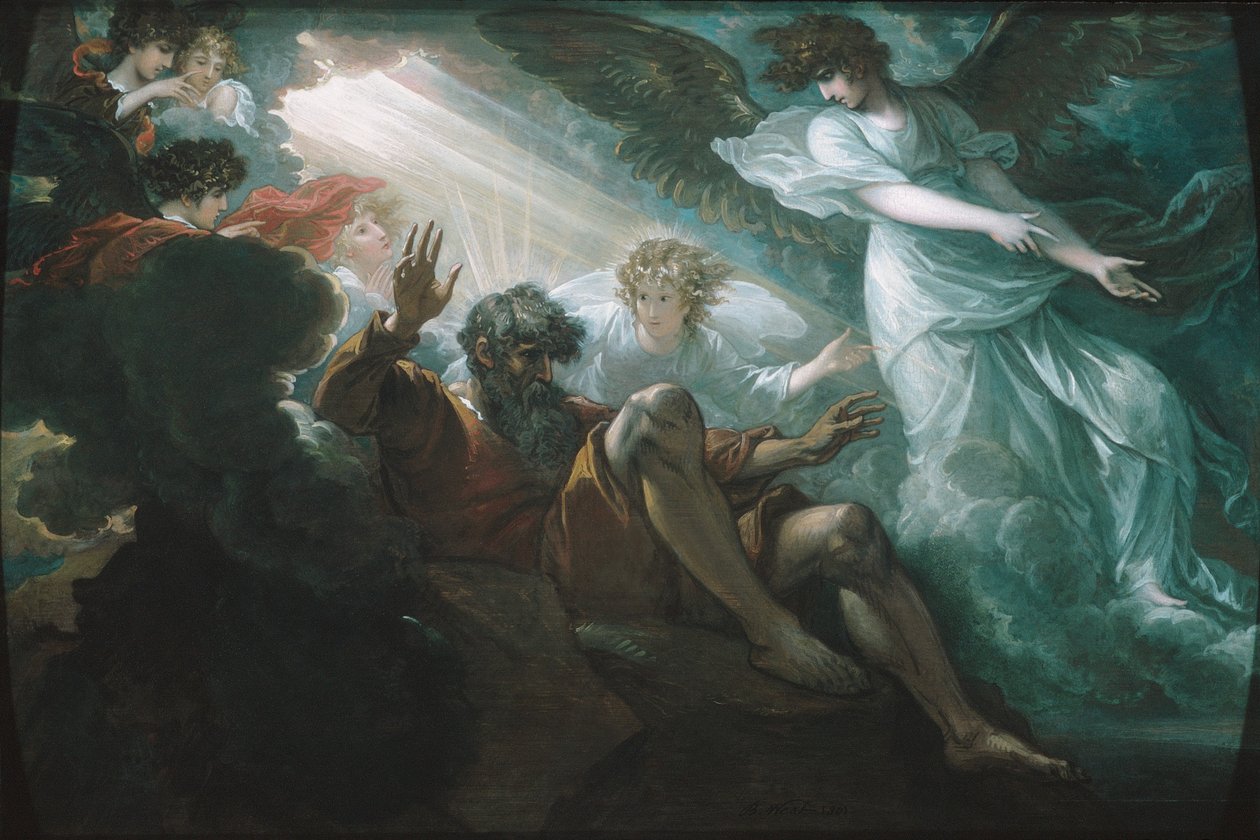 Moïse montrant la Terre promise - Benjamin West