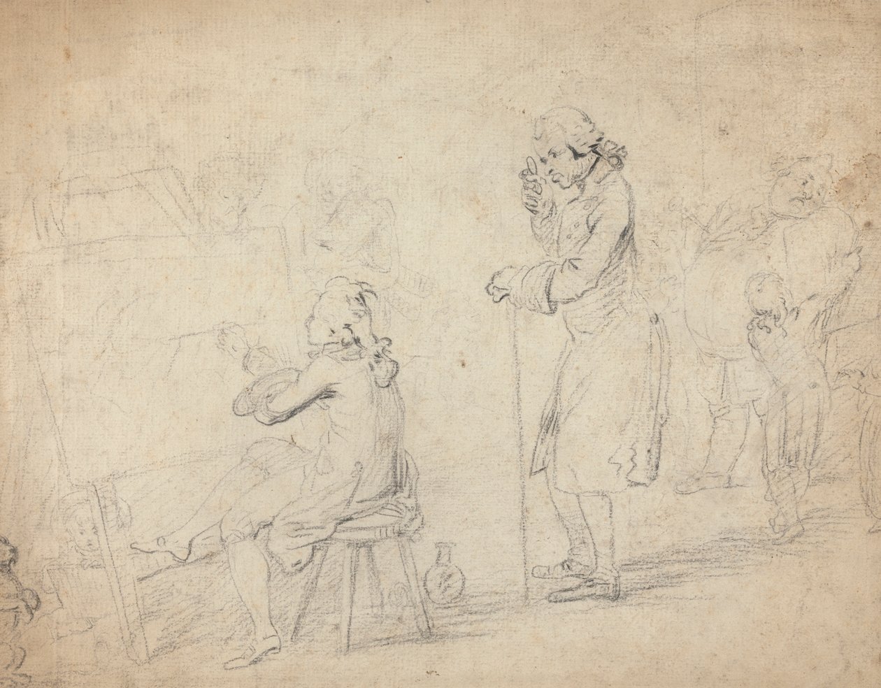 Le connaisseur - Benjamin West