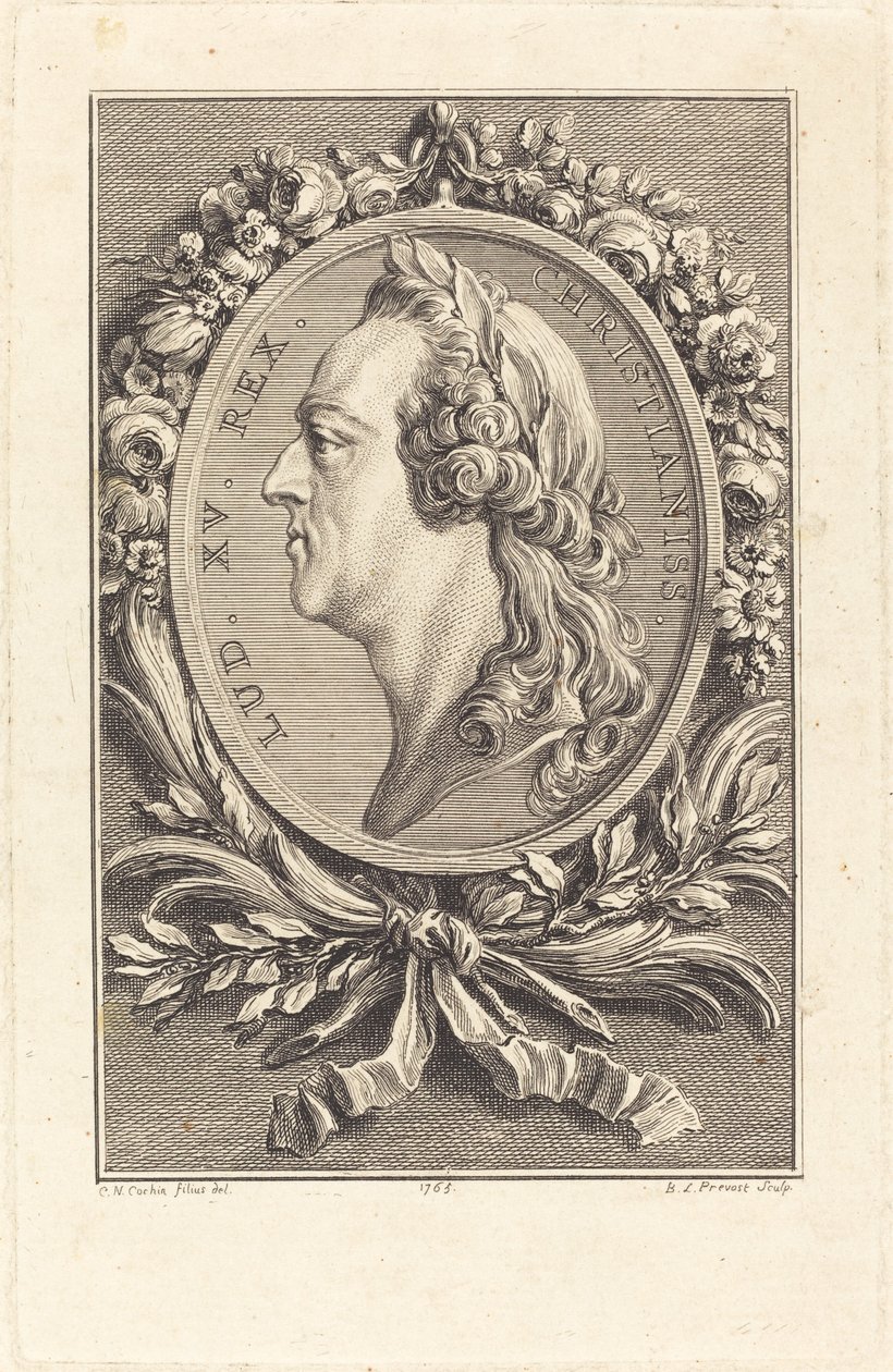 Louis XV, 1765 - Benoit Louis Prevost