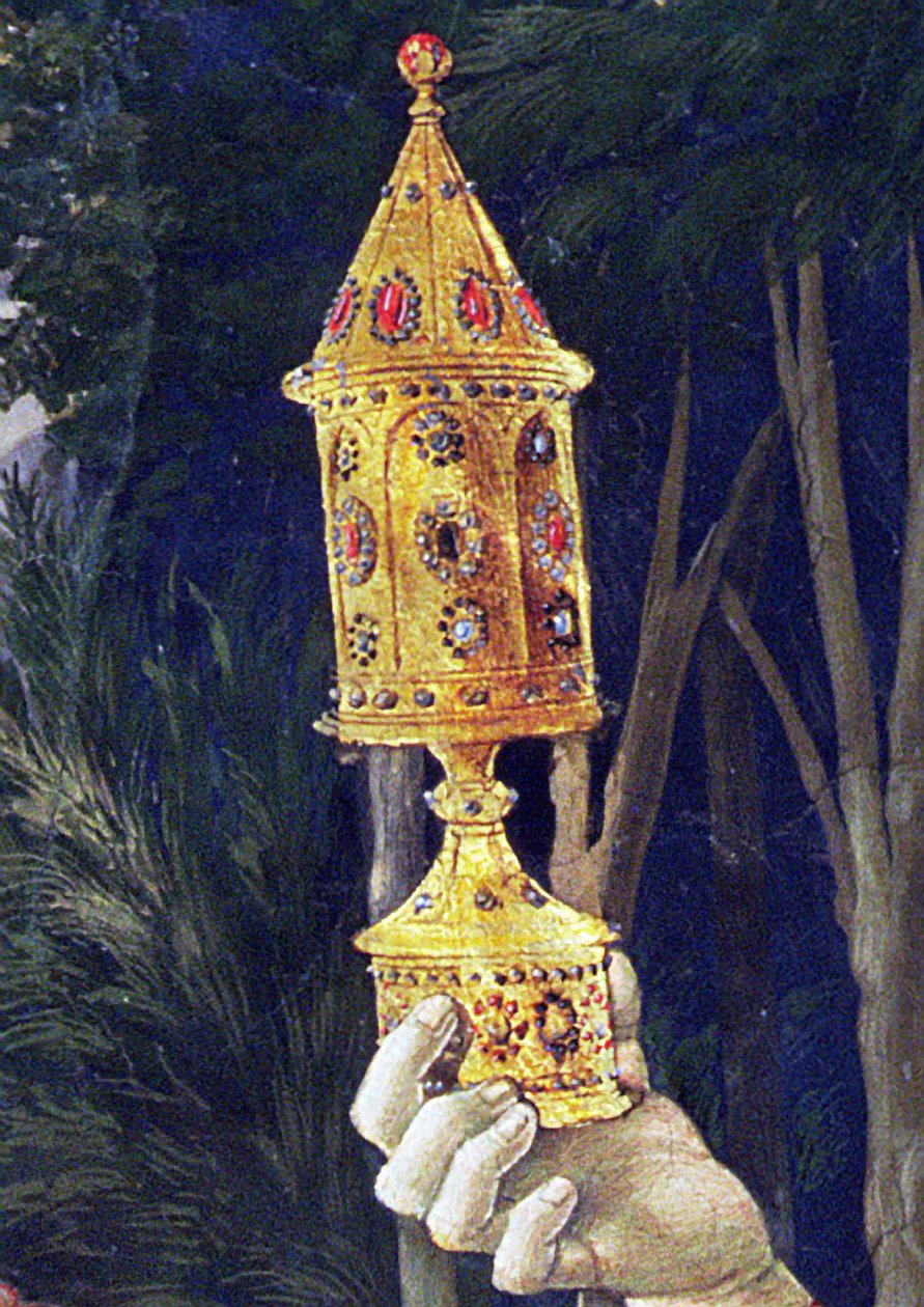 Détail du cycle du Voyage des Mages dans la chapelle - Benozzo di Lese di Sandro Gozzoli