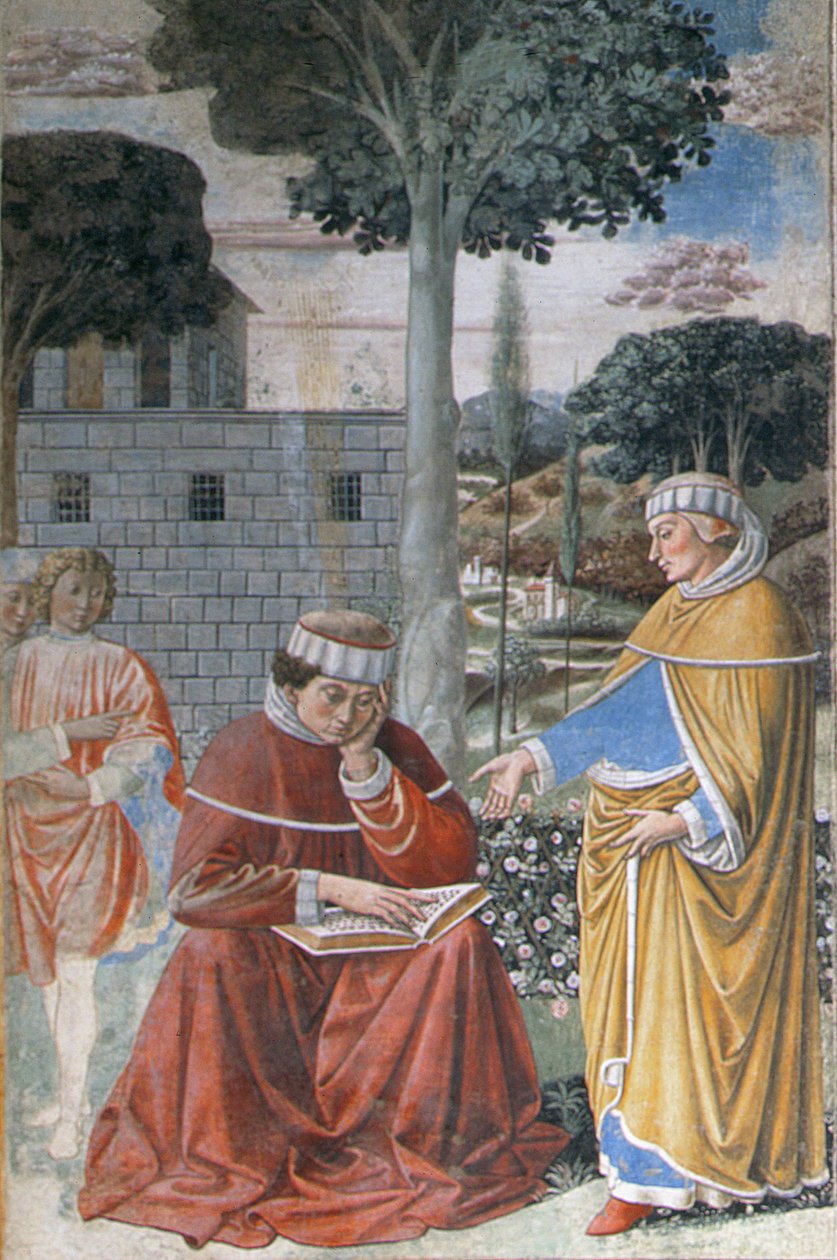 Épisodes de la vie de Saint Augustin (détail) - Benozzo di Lese di Sandro Gozzoli