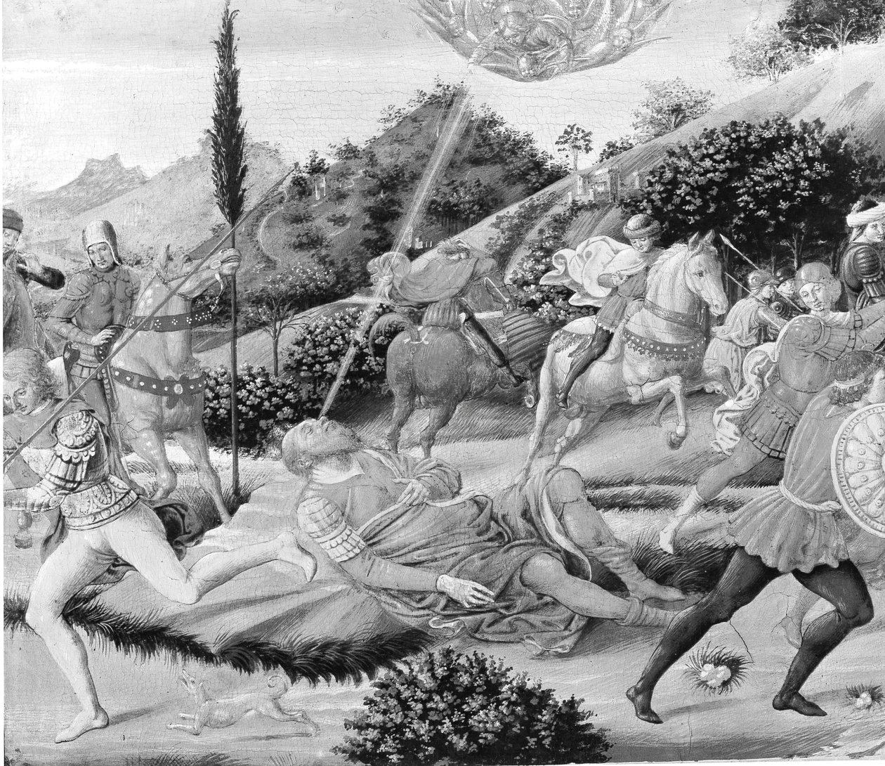 La Conversion de Saint Paul - Benozzo Gozzoli