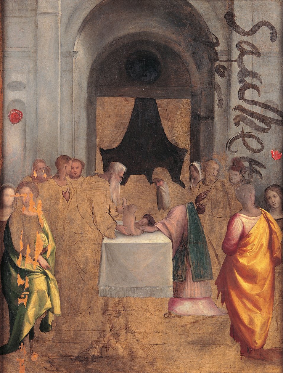 Présentation au Temple - Benvenuto Tisi