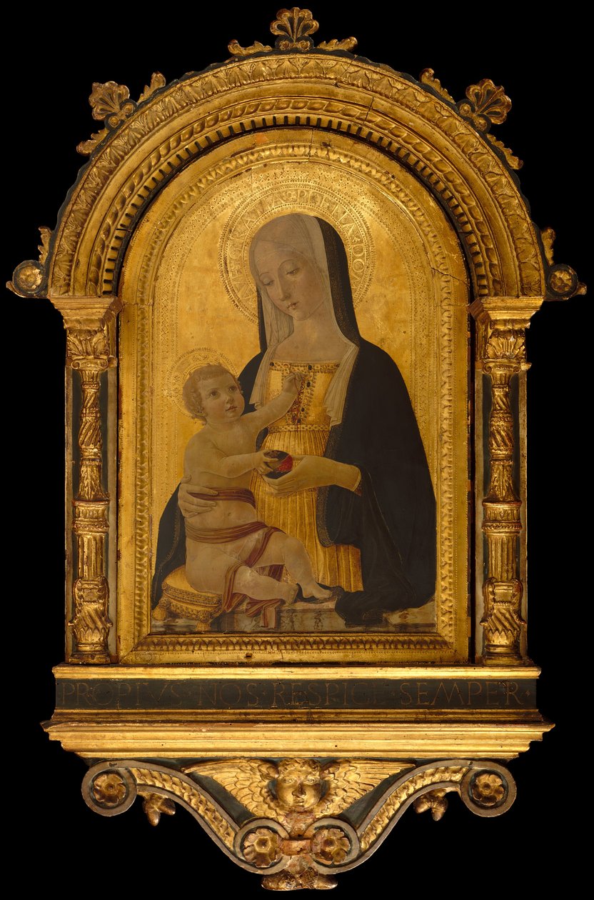 Madone et Enfant, vers 1470 - Benvenuto di Giovanni