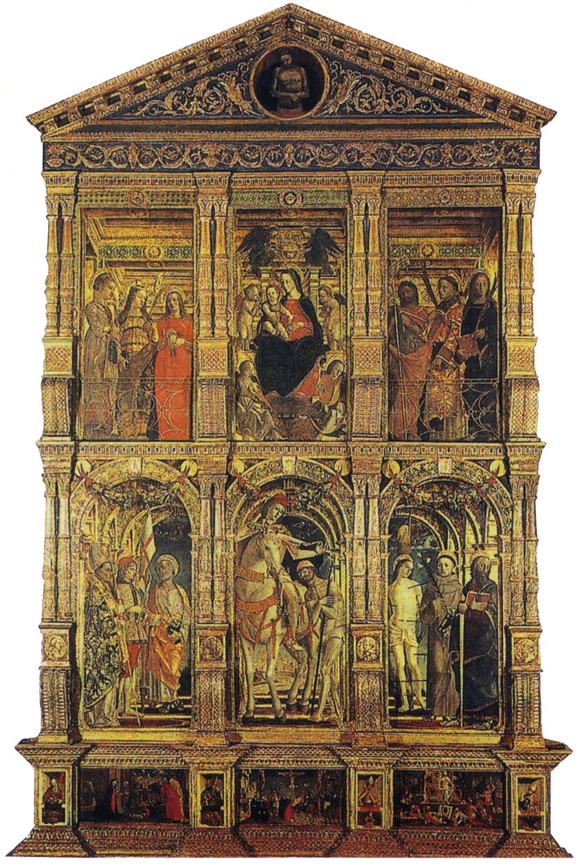 Pala di San Martino - Bernadino Zenale