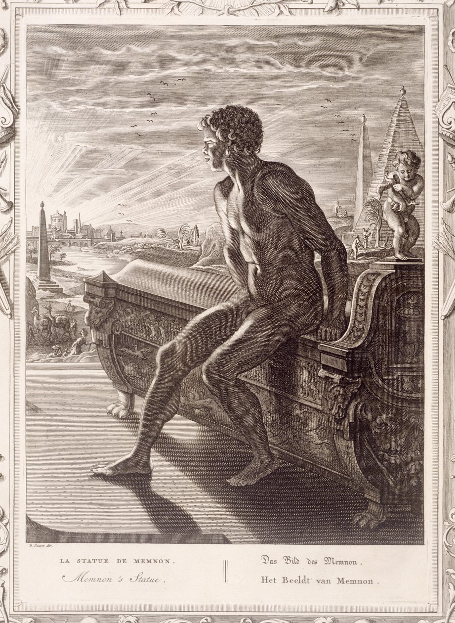 Statue de Memnon, 1731 - Bernard Picart