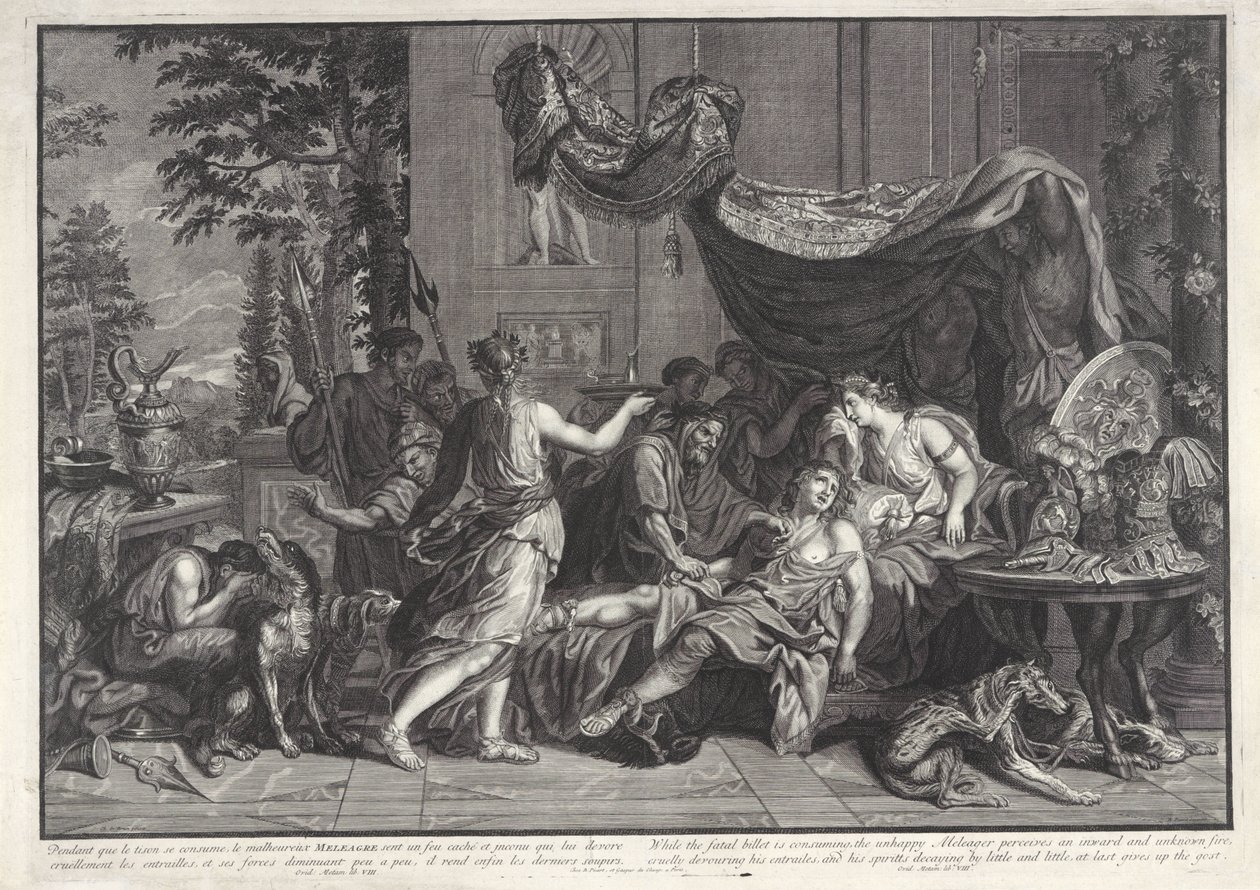 Mort de Méléagre - Bernard Picart