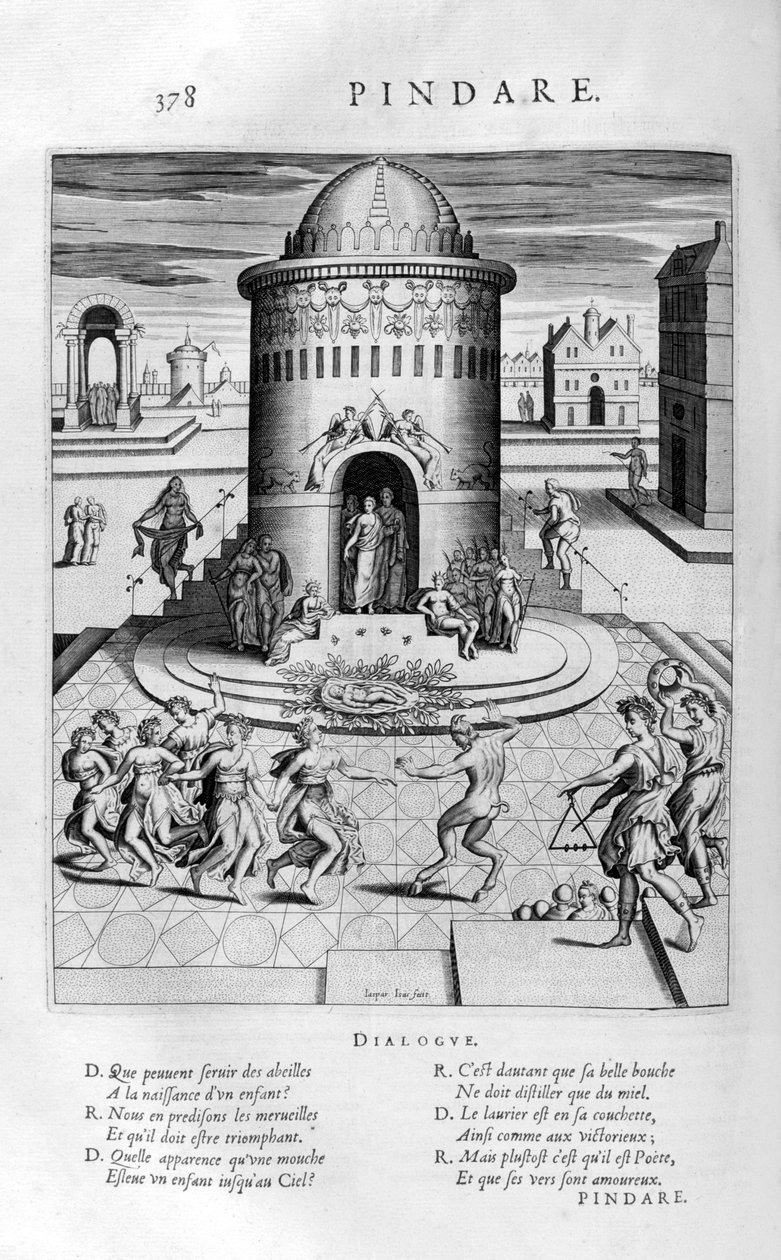 Pindare, 1615 - Bernard Picart