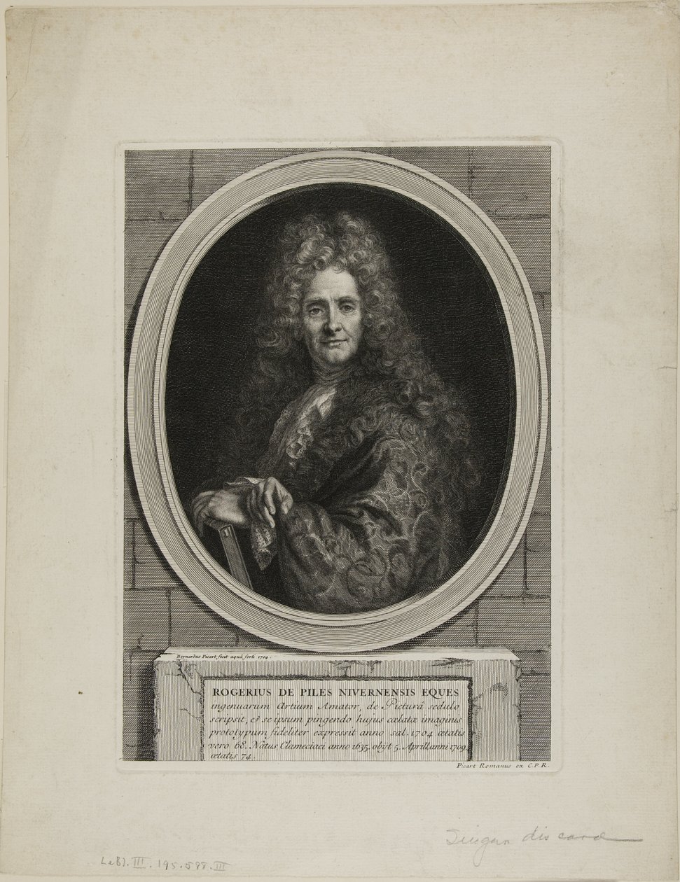 Roger de Piles - Bernard Picart