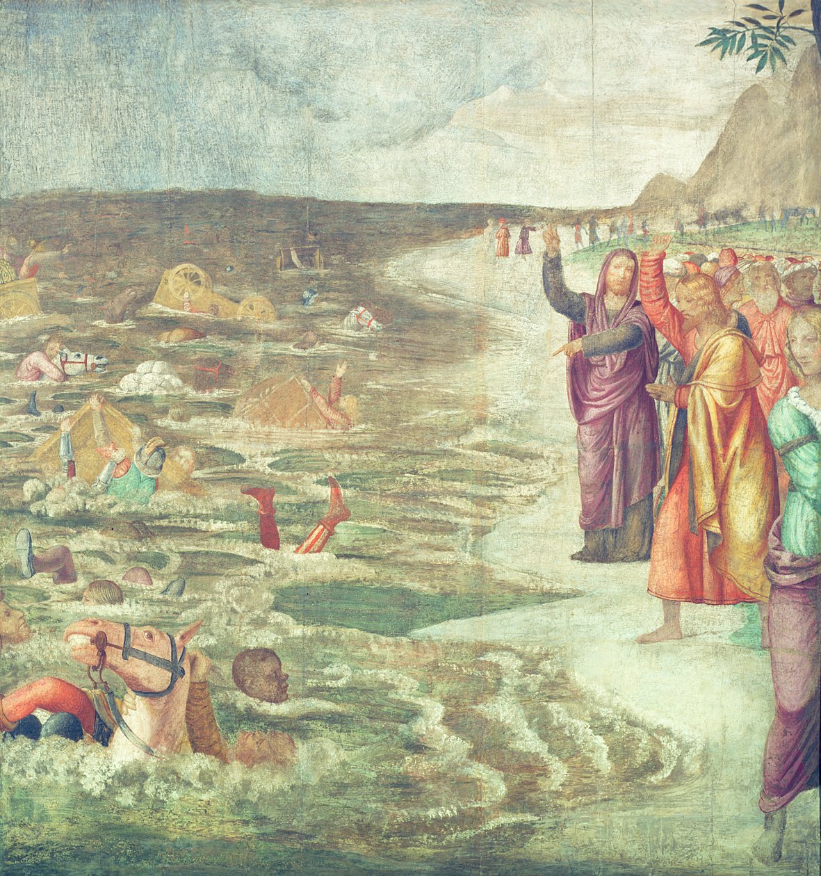 Le Passage de la Mer Rouge - Bernardino Luini
