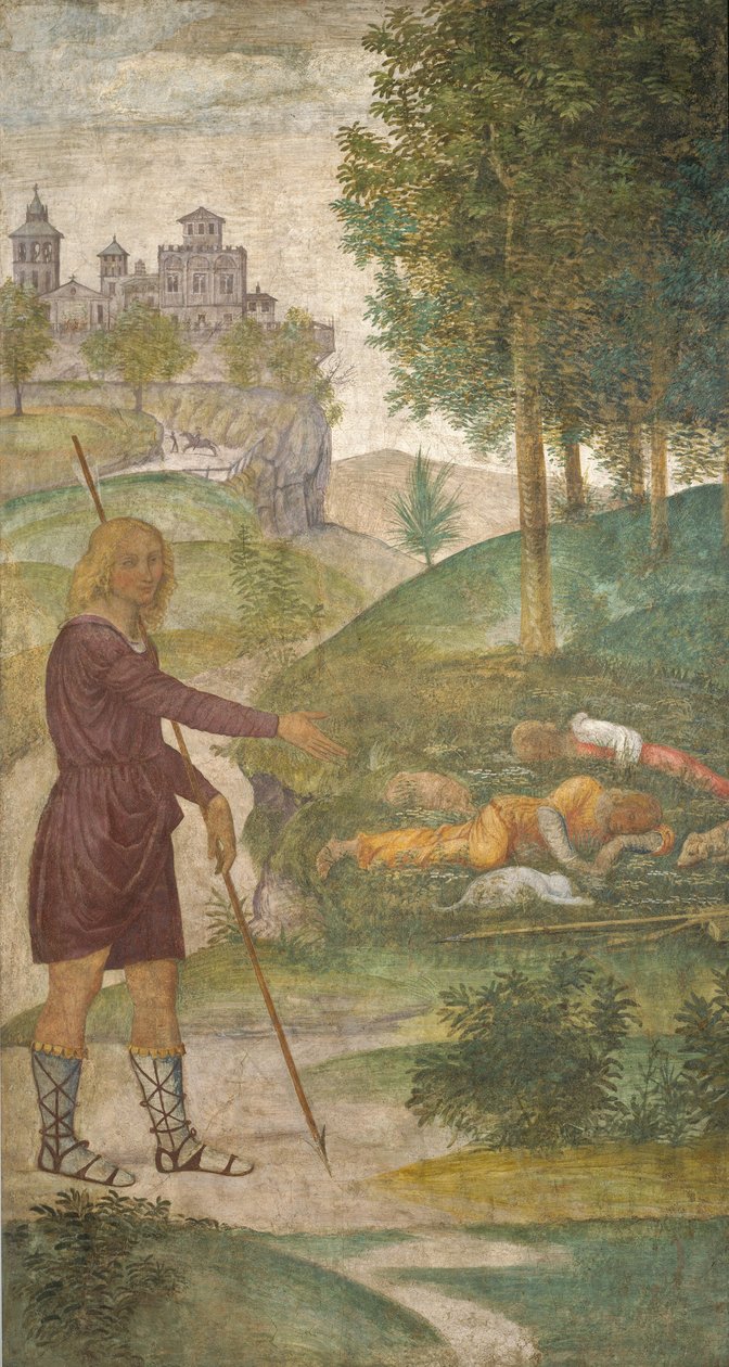 Céphale et les Nymphes, vers 1520-1522 - Bernardino Luini