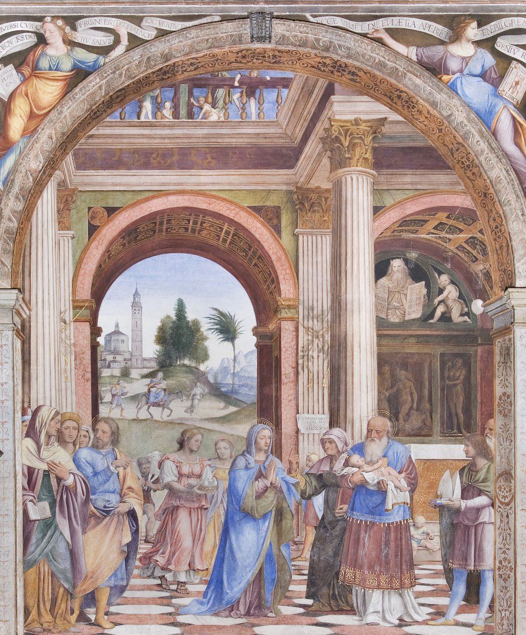 Présentation au Temple, 1525 - Bernardino Luini