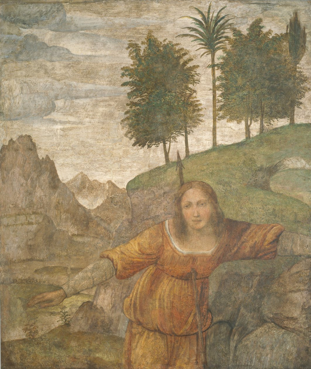 Procris percée par le javelot de Céphale - Bernardino Luini