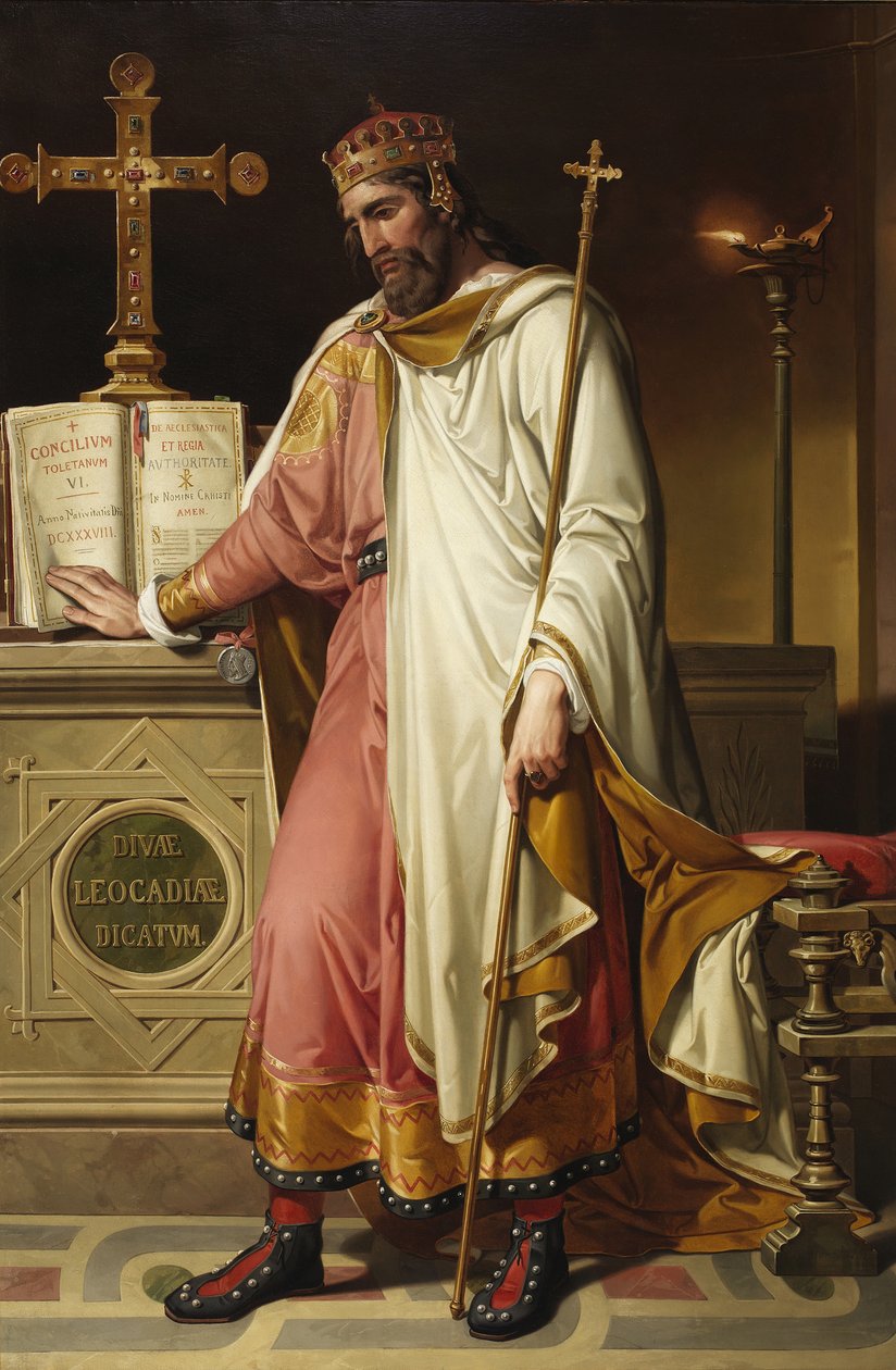 Chintila, roi wisigoth - Bernardino Montañés Pérez
