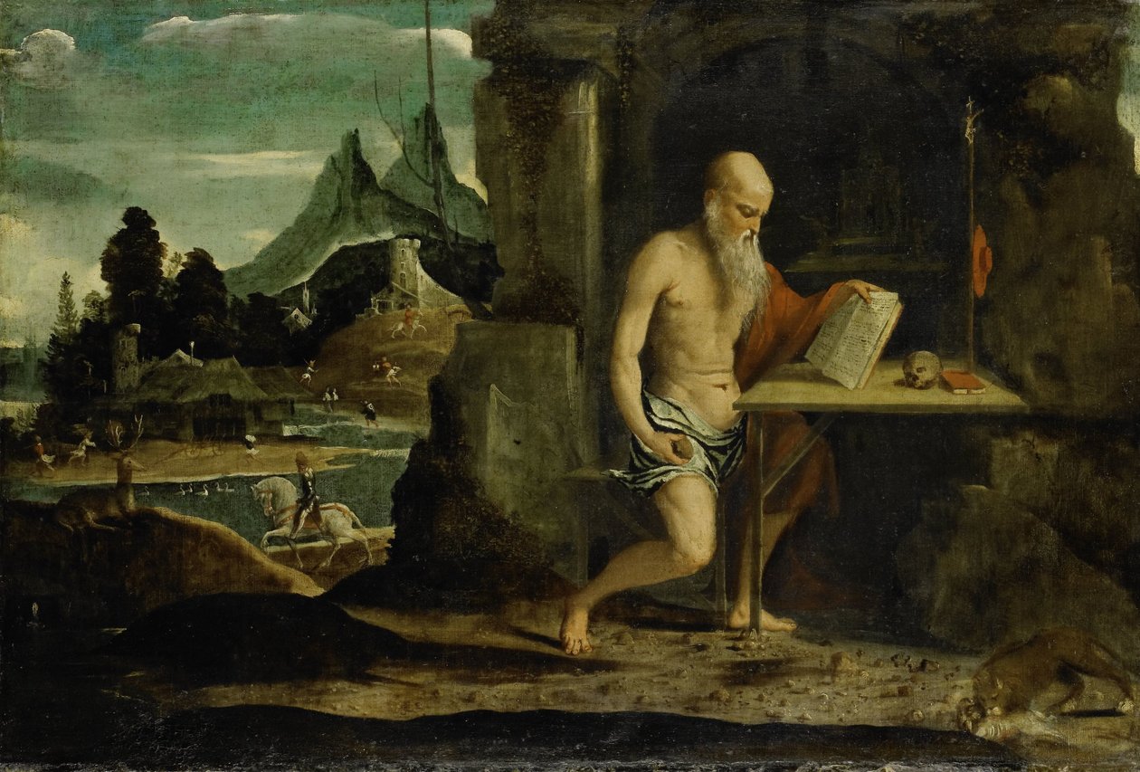 Saint Jérôme - Bernardino da Brescia (attributed to)