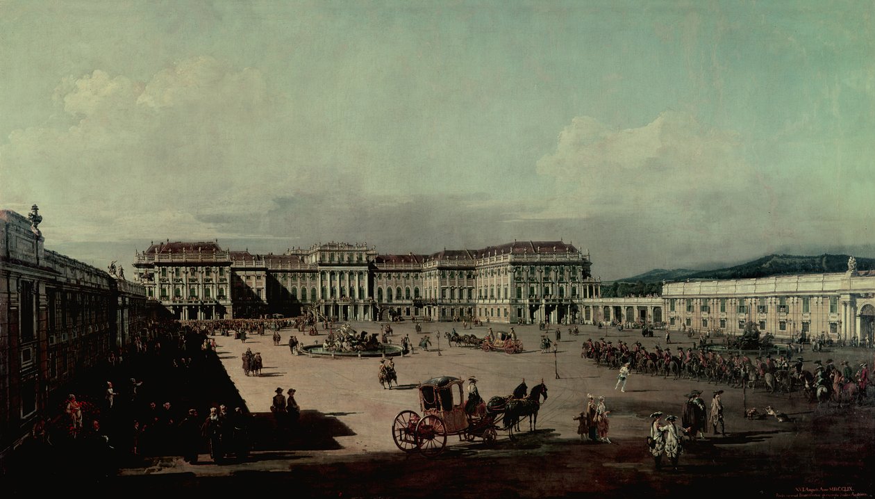 Château de Schönbrunn, 1759-60 - Bernardo Bellotto