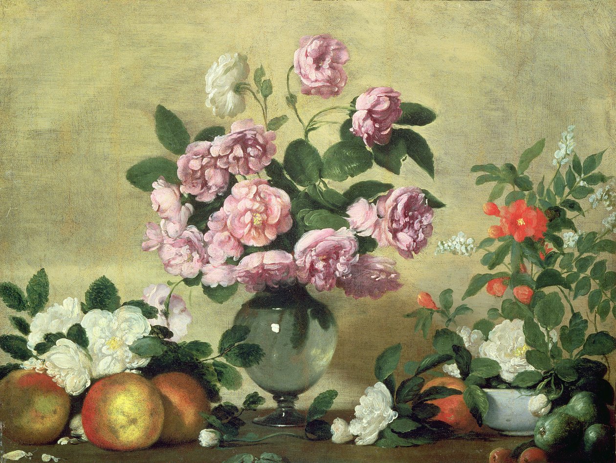 Fleurs et fruits - Bernardo Strozzi