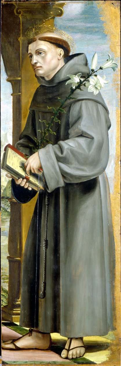 Saint Antoine de Padoue - Bernadino Zenale