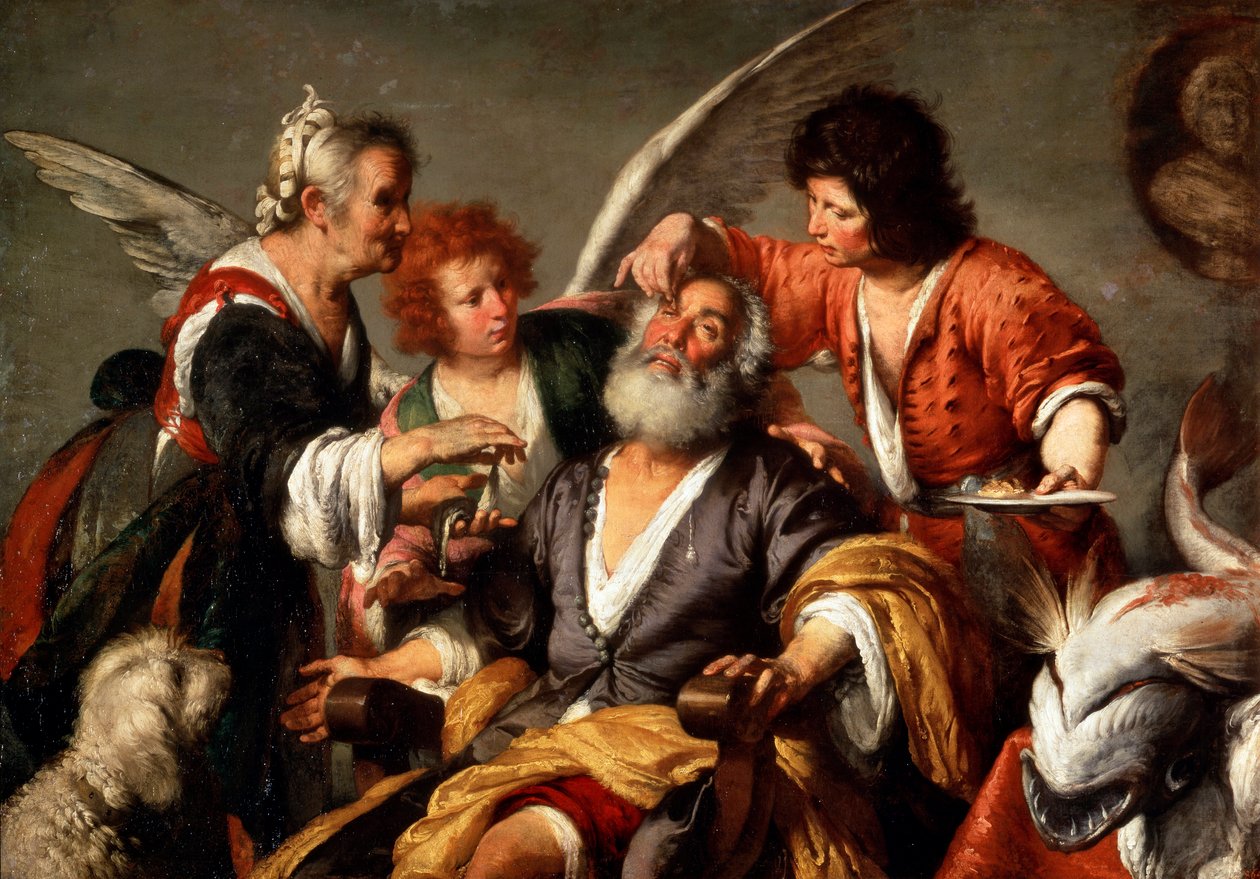 La guérison de Tobit, vers 1635 - Bernardo Strozzi