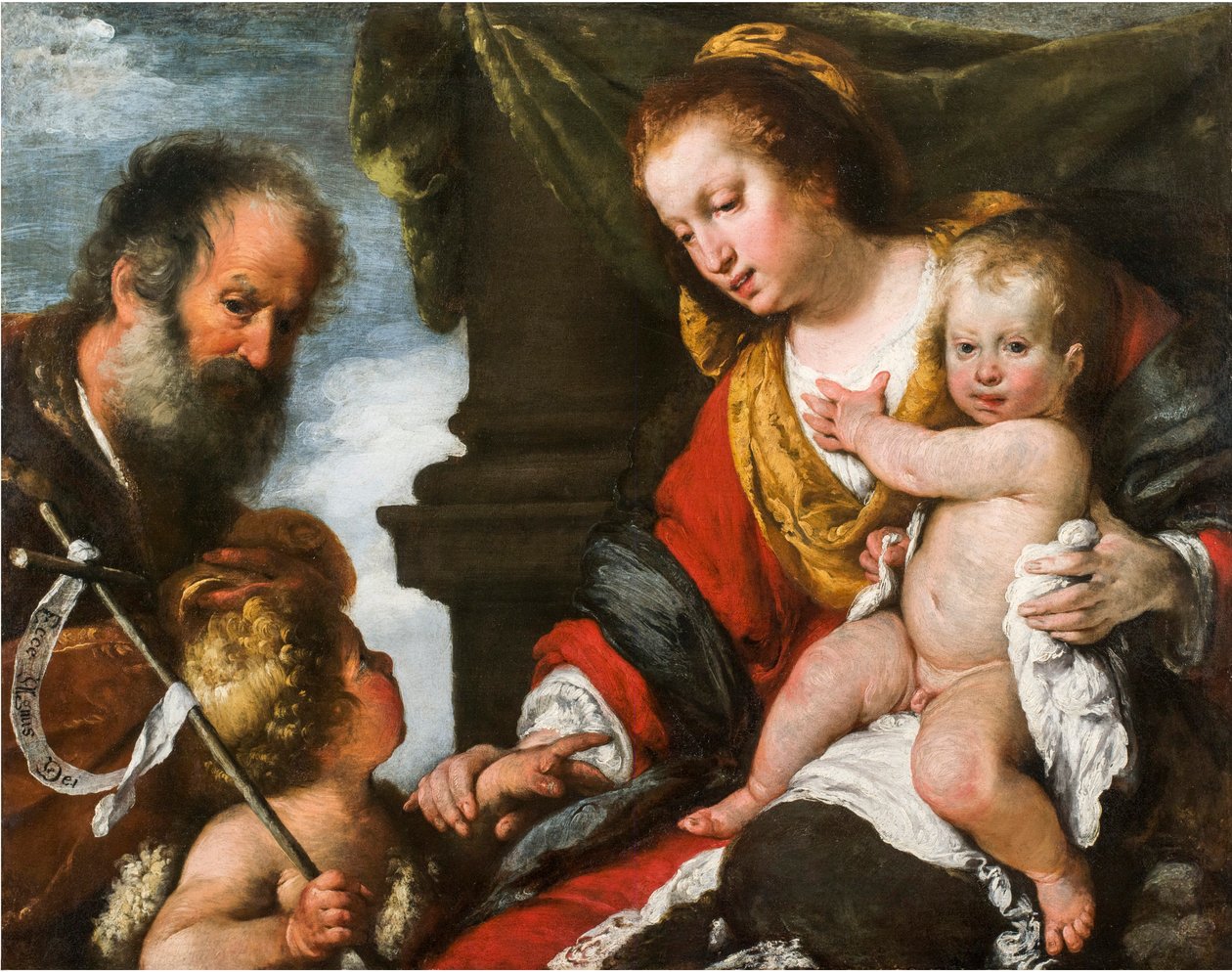 La Sainte Famille - Bernardo Strozzi