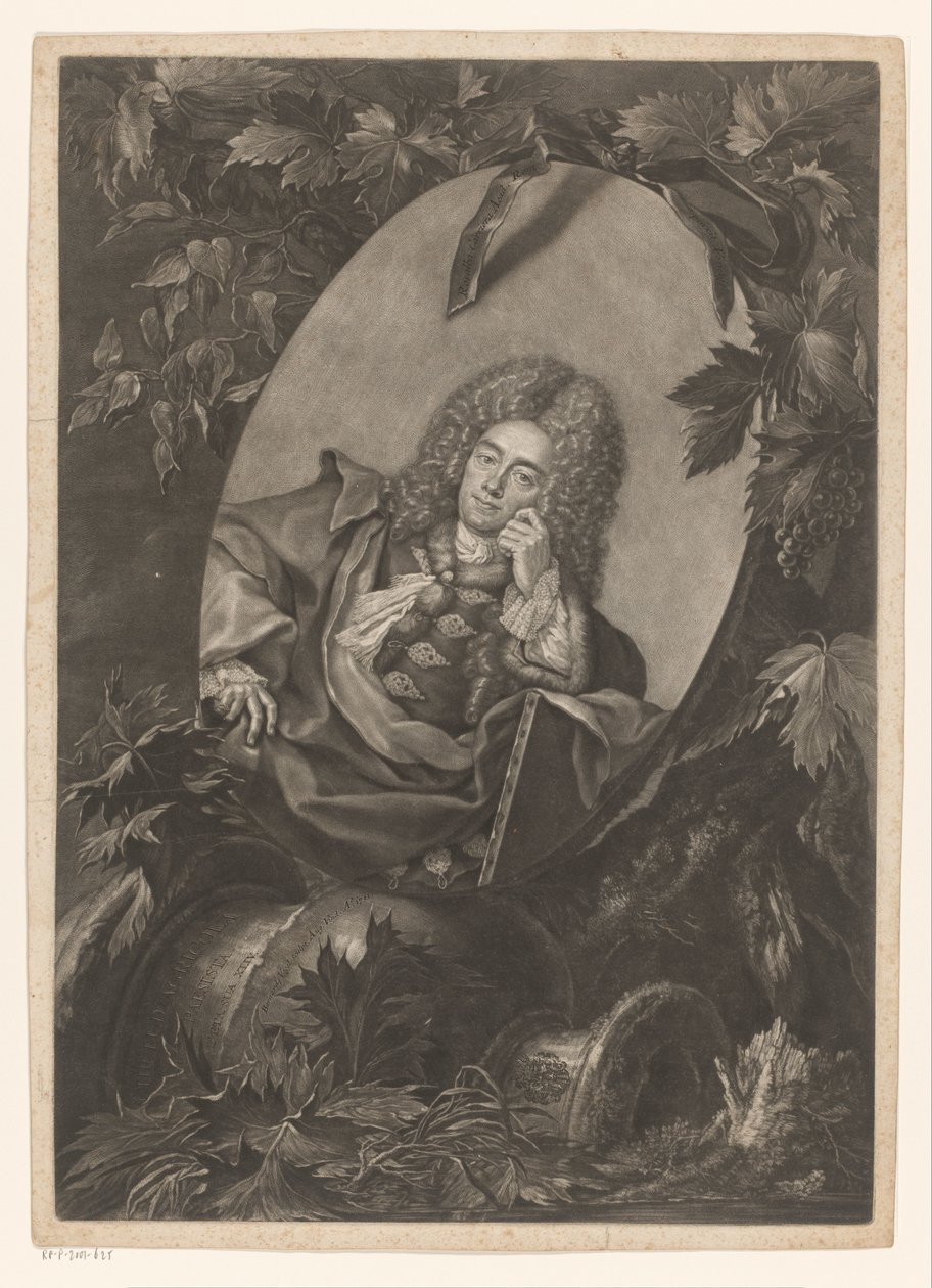 Portrait de Christoph Ludwig Agricola - Bernhard Vogel
