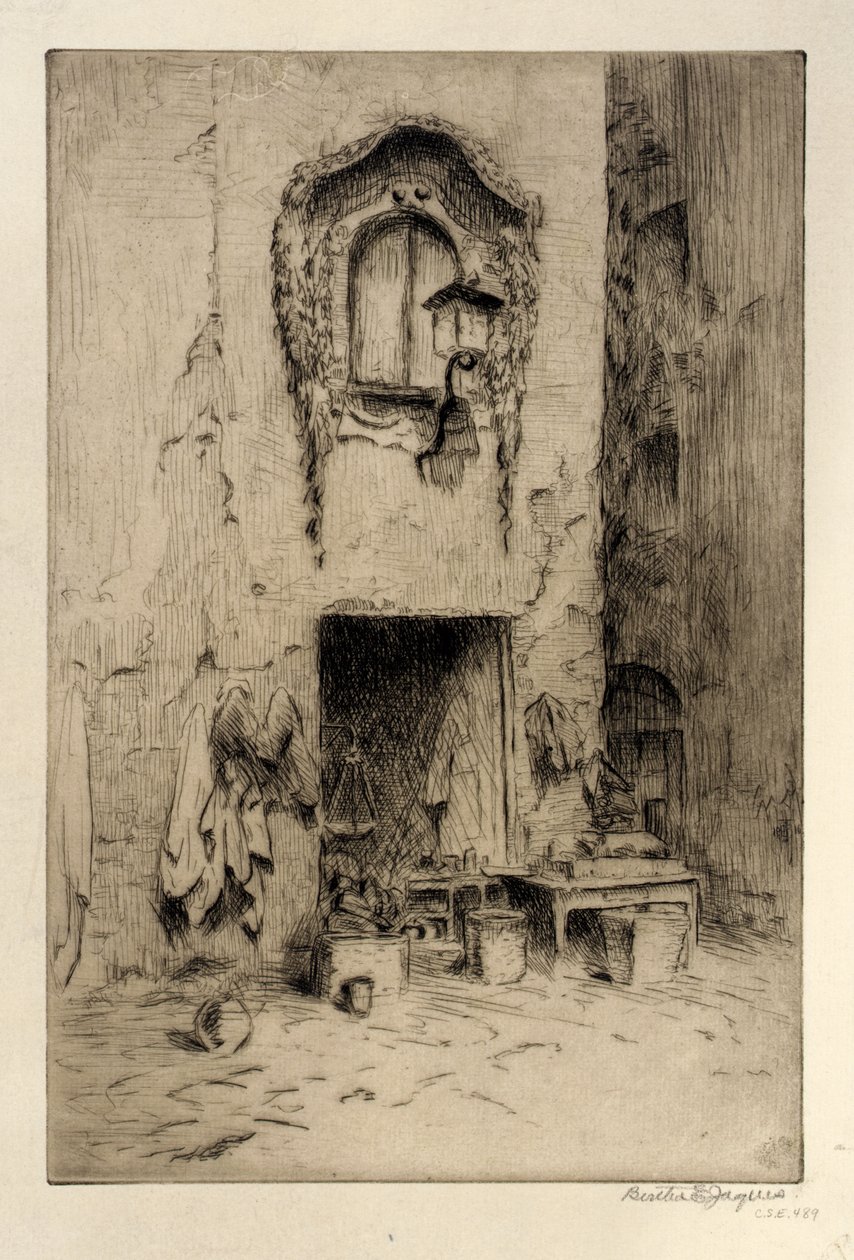 Magasin de chiffonniers, Florence - Bertha E. Jaques